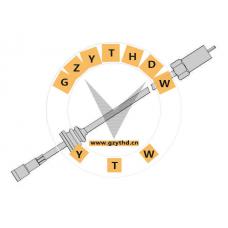 12 68 030，Speedometer Cable，1268030，Length，12 68 030，OPEL