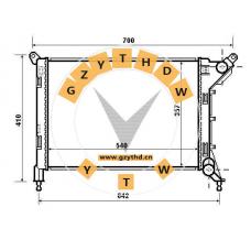 17 10 1 475 552，Radiator，17 10 1 475 552，MINI，17101475552