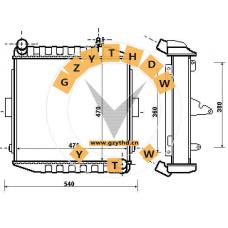 04411151EB，Radiator，04411151EB，OTHERS，04411151EB