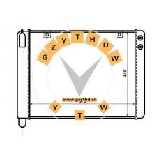 068.121.253 A，Radiator，068.121.253 A，VOLKSWAGEN，068.121.253A