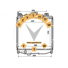 17700-60820，Radiator，1770060820，GEO，17700-60820