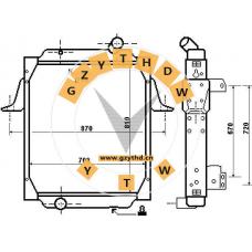 50 01 858 495，Radiator，50 01 858 495，RENAULT TRUCKS，5001858495