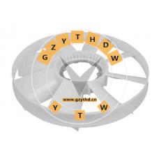 Fan Blade，003 205 42 06，MERCEDES BENZ，003 205 42 06，，32054206