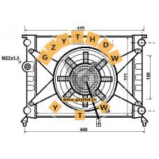 118409，Radiator，118409，LIGIER，118409