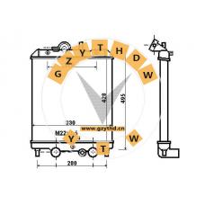 565828，Radiator，565828，PIAGGIO，565828