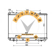 21310-06320，Radiator，2131006320，SSANGYONG，21310-06320