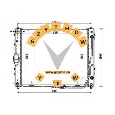 21310-11040，Radiator，2131011040，SSANGYONG，21310-11040