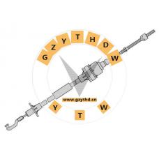 06 69 142，Clutch Cable，06 69 142，OPEL，669142