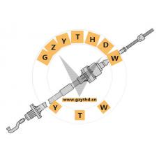 06 69 170，Clutch Cable，06 69 170，OPEL，669170