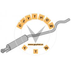 08 52 906,Silencer,852906,OPEL,08 52 906