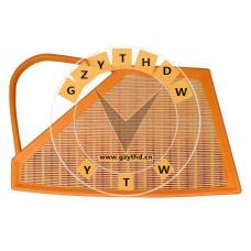 3W0 129 620 B，Air Filter，3W0 129 620 B，AUDI，3W0129620B