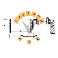 000 830 54 58,Air Conditioning Evaporator,8305458,MERCEDES BENZ,000 830 54 58