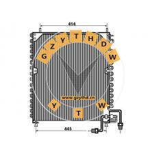 000 500 12 54,Air Conditioning Condenser,5001254,MERCEDES BENZ,000 500 12 54