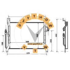 0000-67-A35A,Air Conditioning Condenser,0000-67-A35A,MAZDA,000067A35A