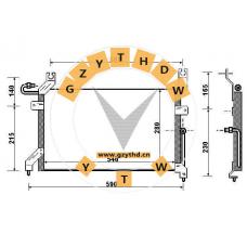 91171576,Air Conditioning Condenser,91171576,GEO,91171576