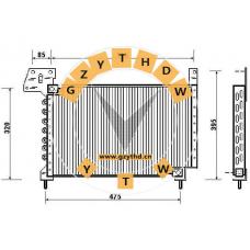 0067-A1-CB3B,Air Conditioning Condenser,0067-A1-CB3B,MAZDA,0067A1CB3B