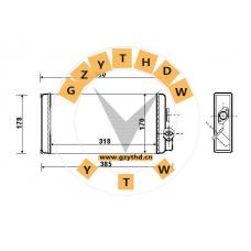 002 835 24 01,Heat Exchanger,28352401,MERCEDES BENZ,002 835 24 01