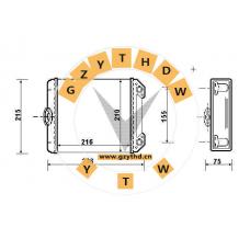 002 835 64 01,Heat Exchanger,28356401,MERCEDES BENZ,002 835 64 01