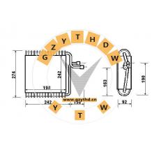 56006218,Air Conditioning Evaporator,56006218,EAGLE,56006218