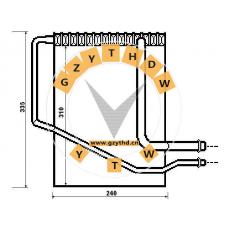 04882355AD,Air Conditioning Evaporator,04882355AD,CHRYSLER,04882355AD