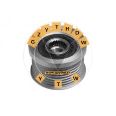 AL 161112,Alternator Freewheel Clutch,AL161112,JOHN DEERE,AL 161112