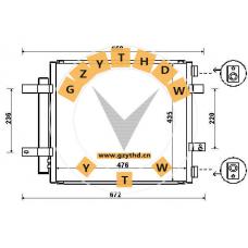 C2C26832,Air Conditioning Condenser,C2C26832,JAGUAR,C2C26832