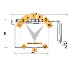 002 830 34 58,Air Conditioning Evaporator,28303458,MERCEDES BENZ,002 830 34 58
