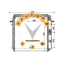 001492334,Air Conditioning Condenser,001492334,DEUTZ-FAHR,001492334