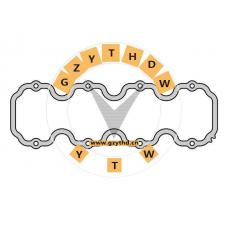 06 38 727,DAEWOO,638727,638727,ValveCoverGasket