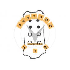 12341-PG6-000,ACURA,12341-PG6-000,12341PG6000,ValveCoverGasket