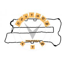 636 311,VAUXHALL,636311,636311,ValveCoverGasket
