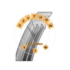 1340A125，V-Ribbed Belt，1340A125，MITSUBISHI，1340A125，