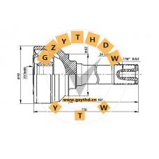 AEU2522，CV Joint Kit，AEU2522，LAND ROVER，AEU2522，