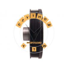 1104A052,Belt Pulley, Crankshaft,1104A052,MITSUBISHI,1104A052,