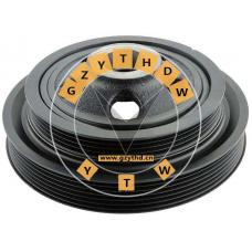 1104A044,Belt Pulley, Crankshaft,1104A044,MITSUBISHI,1104A044,