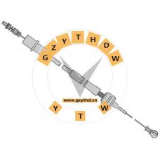 08 47 055,Throttle Cable,847055,OPEL,08 47 055