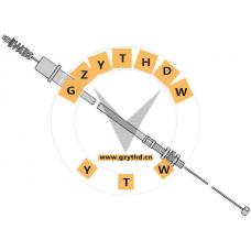 08 48 696,Throttle Cable,848696,OPEL,08 48 696