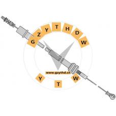 08 48 852,Throttle Cable,848852,OPEL,08 48 852