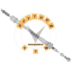 08 48 987,Throttle Cable,848987,OPEL,08 48 987