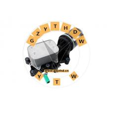 Oil Cooler,04B 115 389 B,SKODA,04B 115 389 B,AUDI,04B115389B
