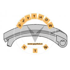 Guide Rail,06 36 703,GM,06 36 703,OPEL,636703,