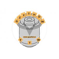 0352 358,Suspension Bushing,0352 358,OPEL,352358,