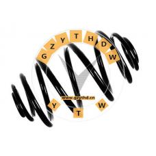 0K018-28-011D,Coil Spring,0K01828011D,Rear Axle,0K018-28-011D,KIA,