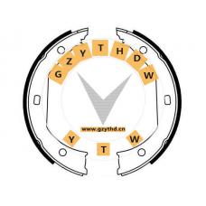 34 41 6 761 292,Brake Shoe Set,34416761292,BMW (BRILLIANCE),34 41 6 761 292