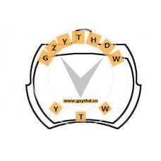 Brake Pad Set,GBP90177,ROVER,GBP90177,VAUXHALL,GBP90177,MG,TRIUMPH