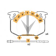 Brake Pad Set,4250.45,ALPINE,4250.45,RENAULT,4250.45,PEUGEOT,