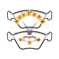 Brake Pad Set,JLM 1829,JAGUAR,JLM 1829,,JLM1829,,