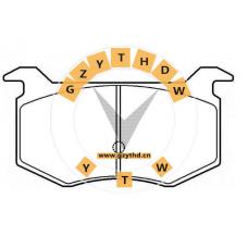 Brake Pad Set,180942,MOSKVICH,180942,OTHERS,180942,,