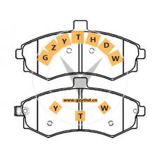 Brake Pad Set,58101-2DA30,HYUNDAI (BEIJING),581012DA30,HYUNDAI,58101-2DA30,,