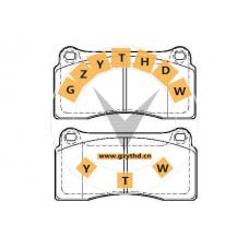 Brake Pad Set,MXD1550AB,JAGUAR,MXD1550AB,FERRARI,MXD1550AB,,